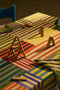 PATCHWORK STRIPES TABLECLOTH
