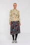 PRINTED PANEL SKIRT