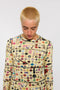 PRINTED PATCHWORK TOP