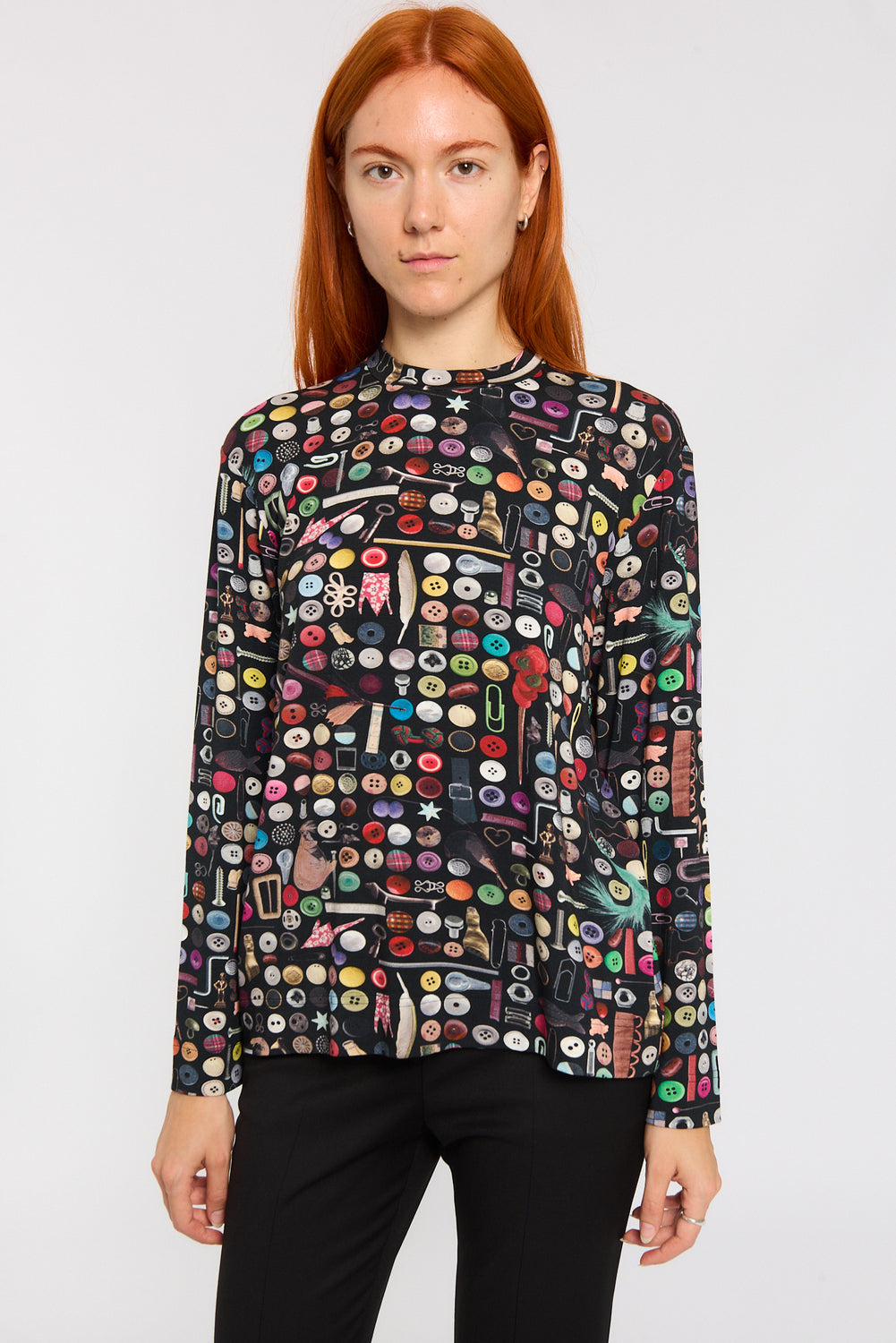 PRINTED LONG SLEEVED T-SHIRT