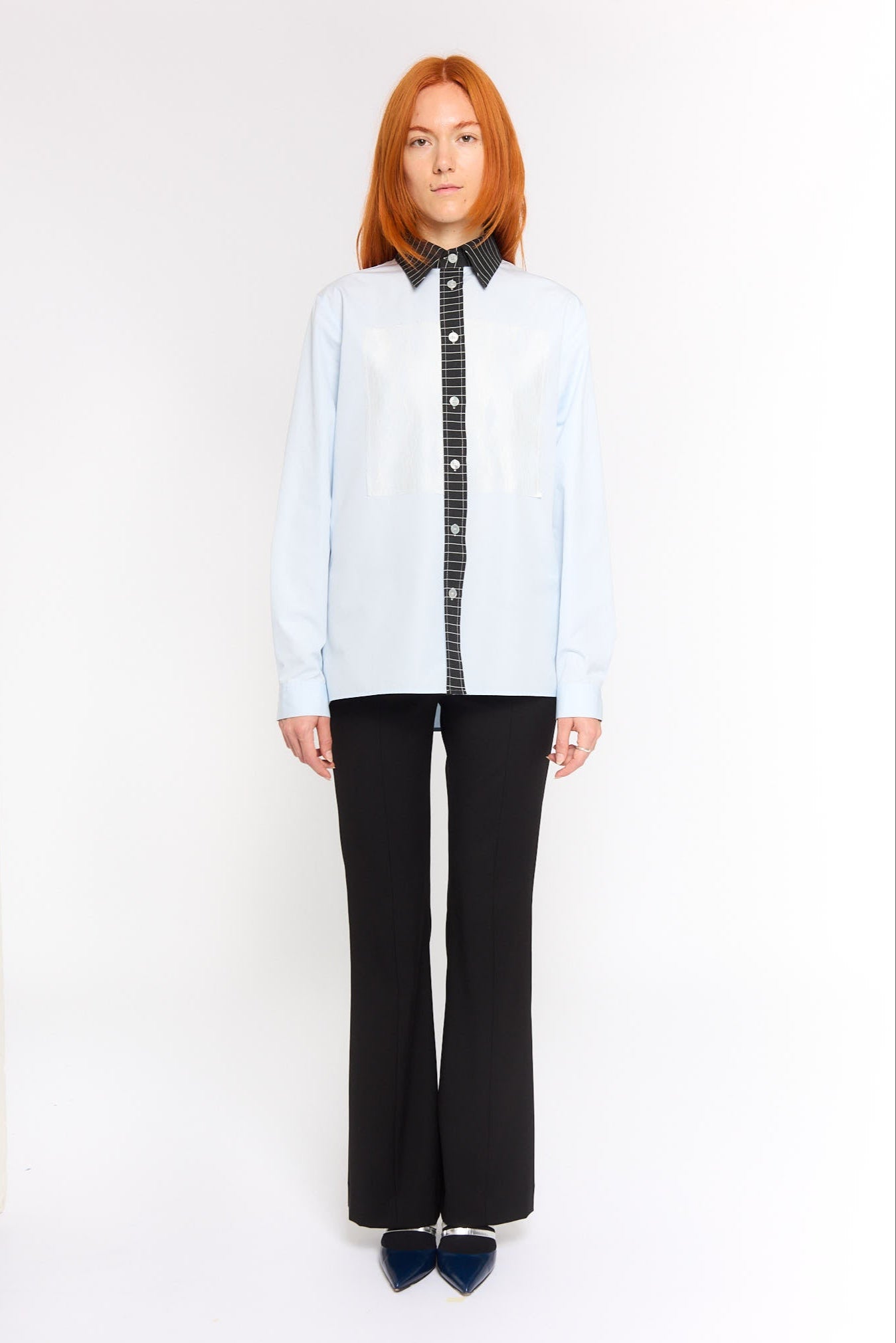 OVERSIZED SHIRT WITH LACE