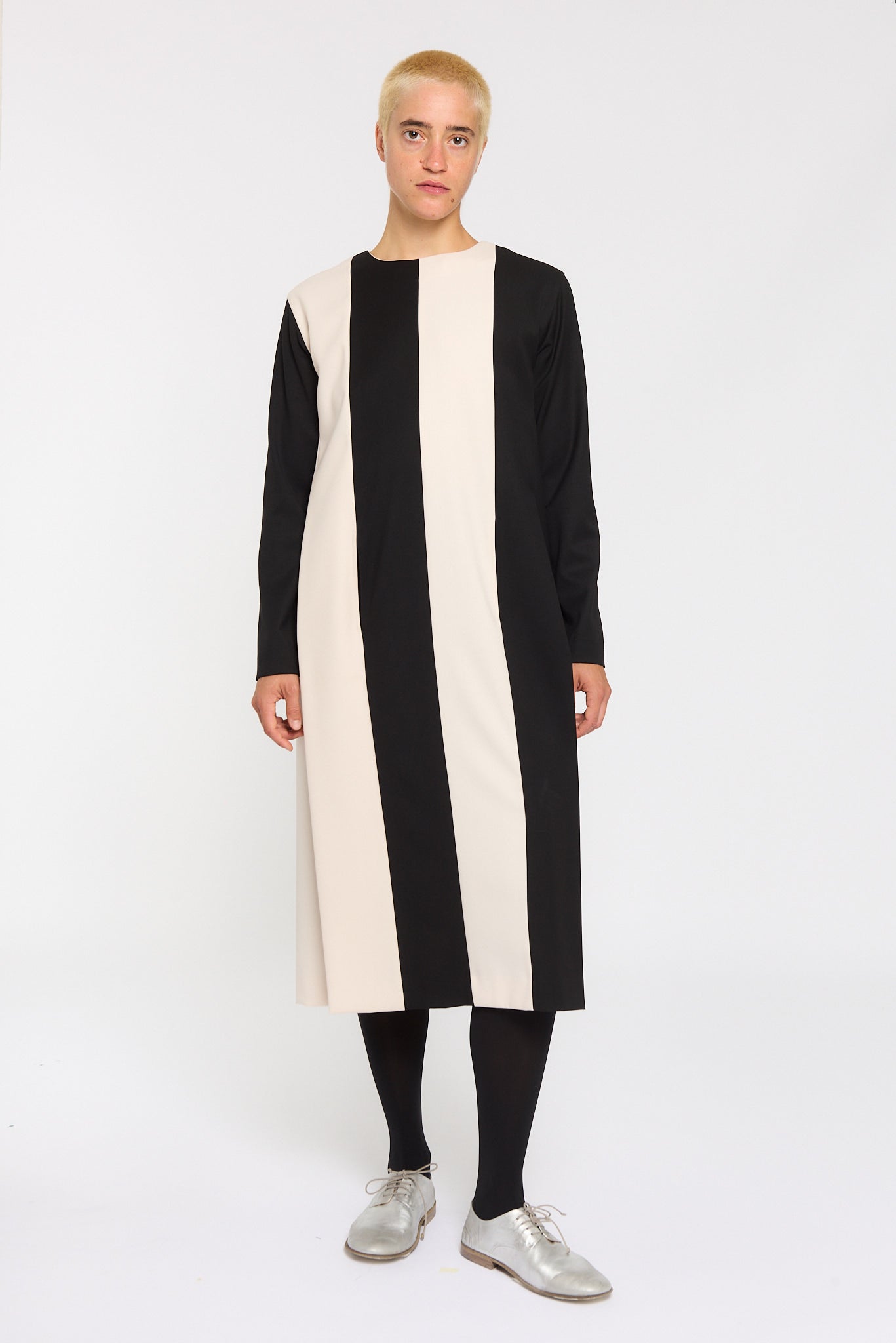 PATCHWORK FLANNEL DRESS