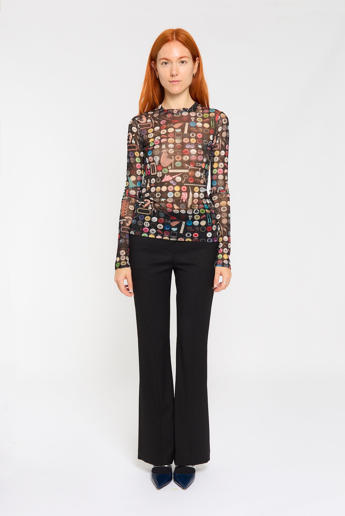 PRINTED MESH TOP