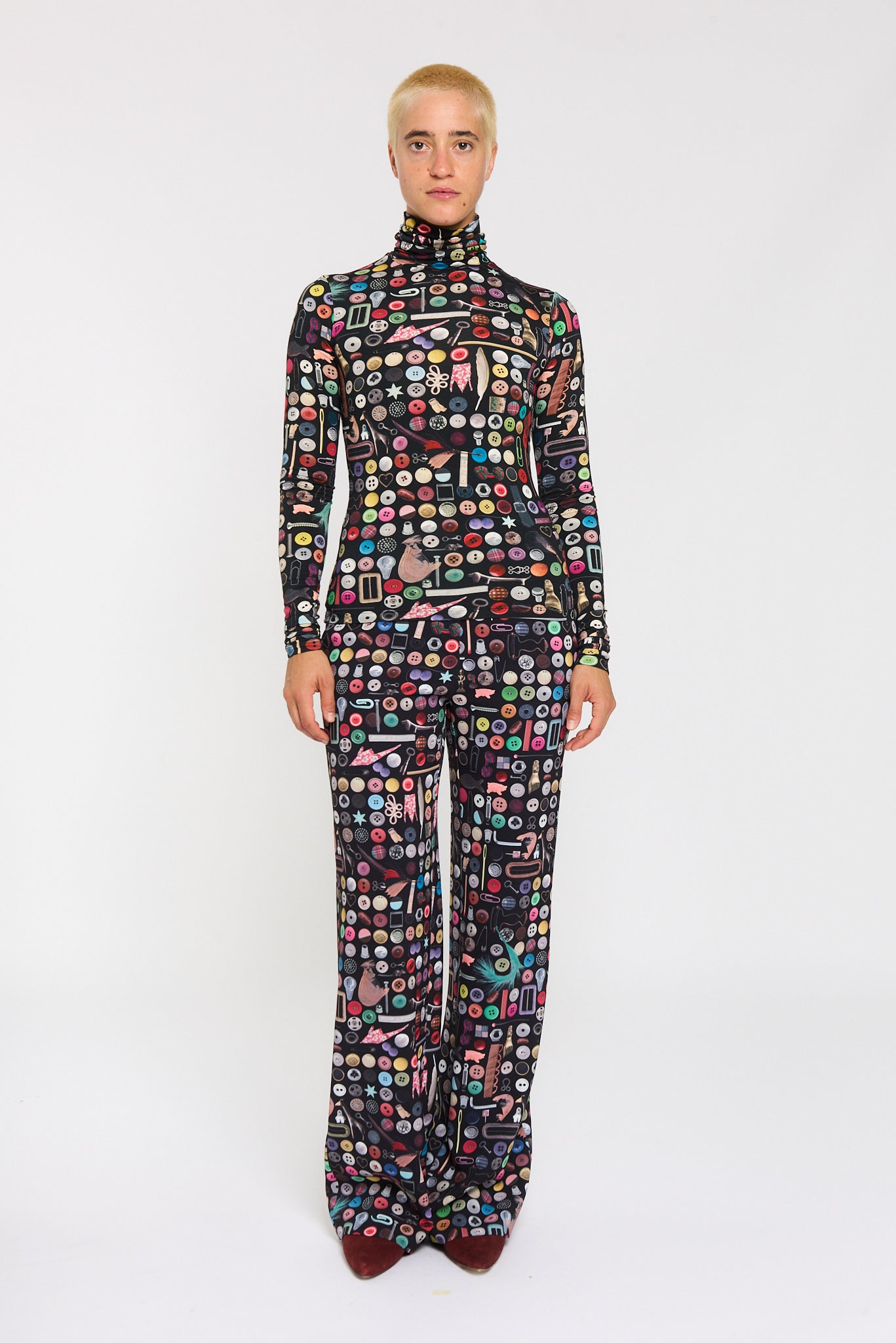 PRINTED TROUSERS