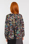 PRINTED COTTON BLOUSE