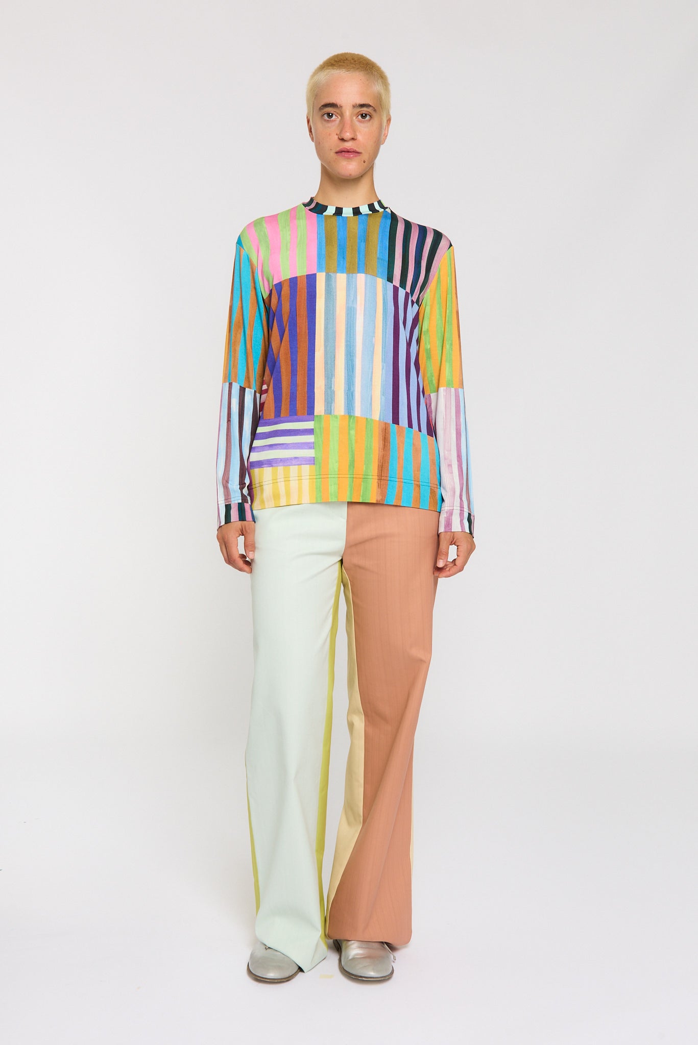 PATCHWORK TROUSERS