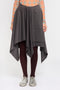FLANNEL ASYMMETRIC SKIRT