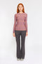 STRIPED PATCHWORK TOP