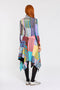 PRINTED ASYMMETRIC SKIRT