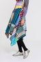 PRINTED ASYMMETRIC SKIRT