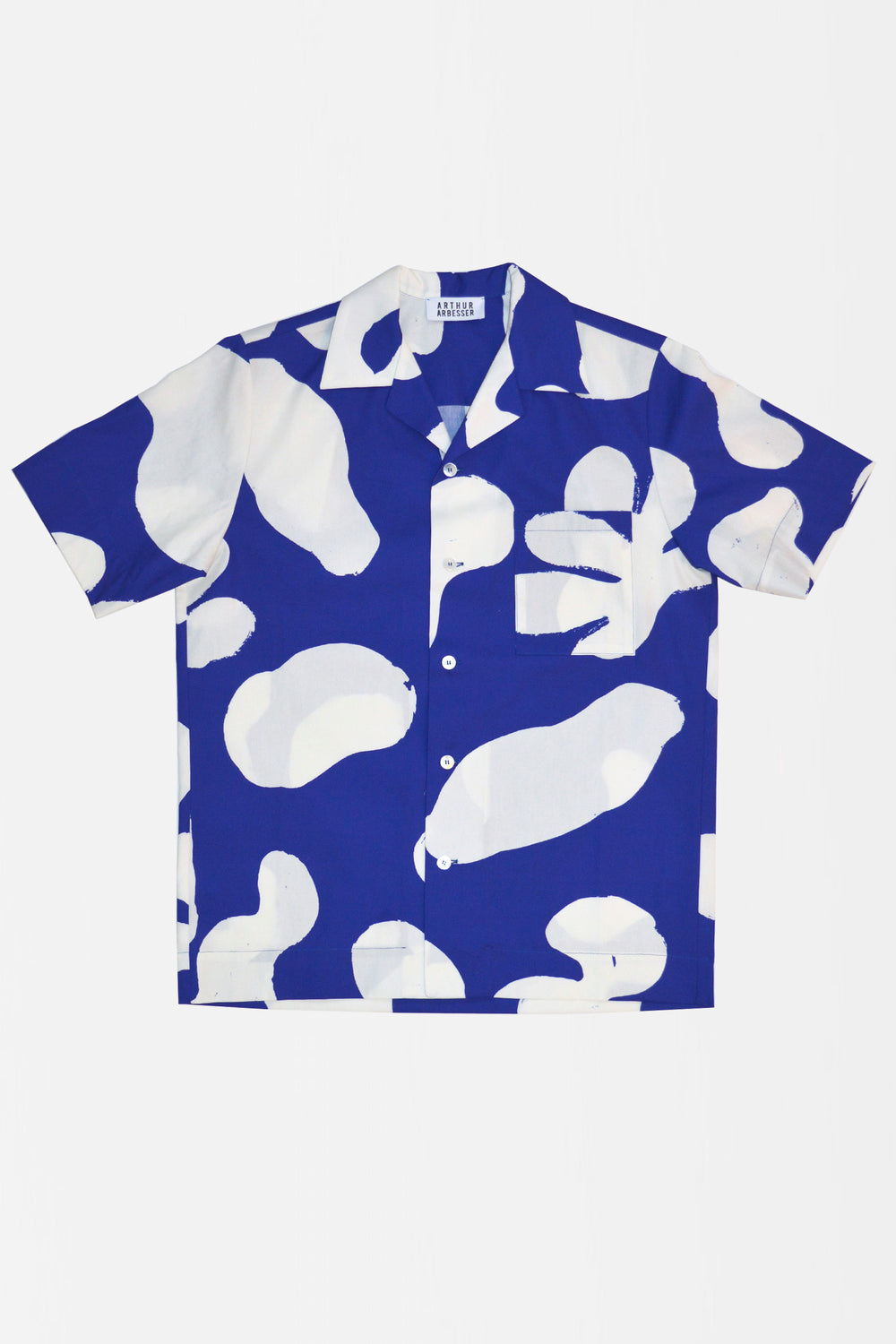 UNISEX CAMP COLLAR SHIRT