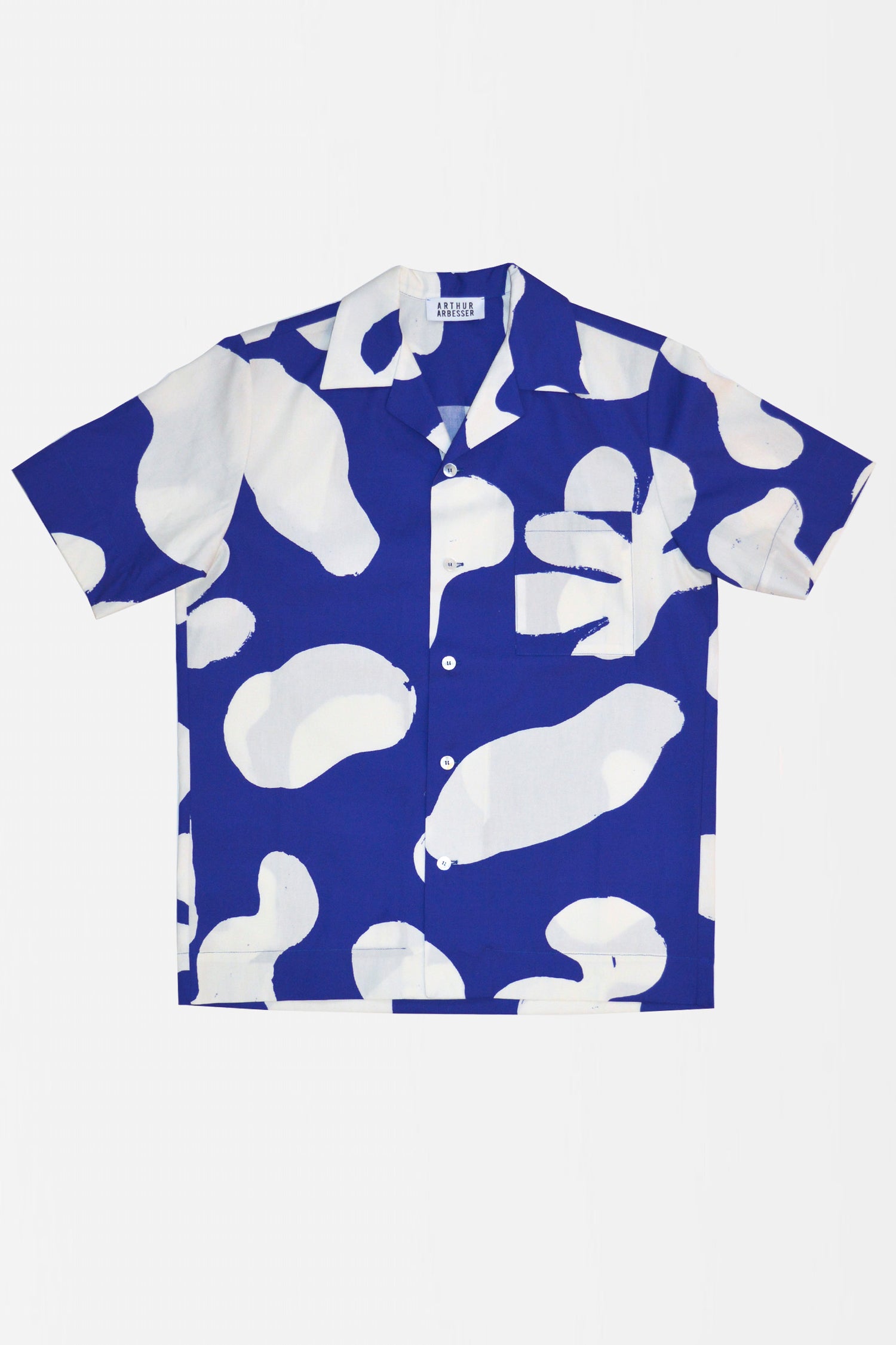 UNISEX CAMP COLLAR SHIRT