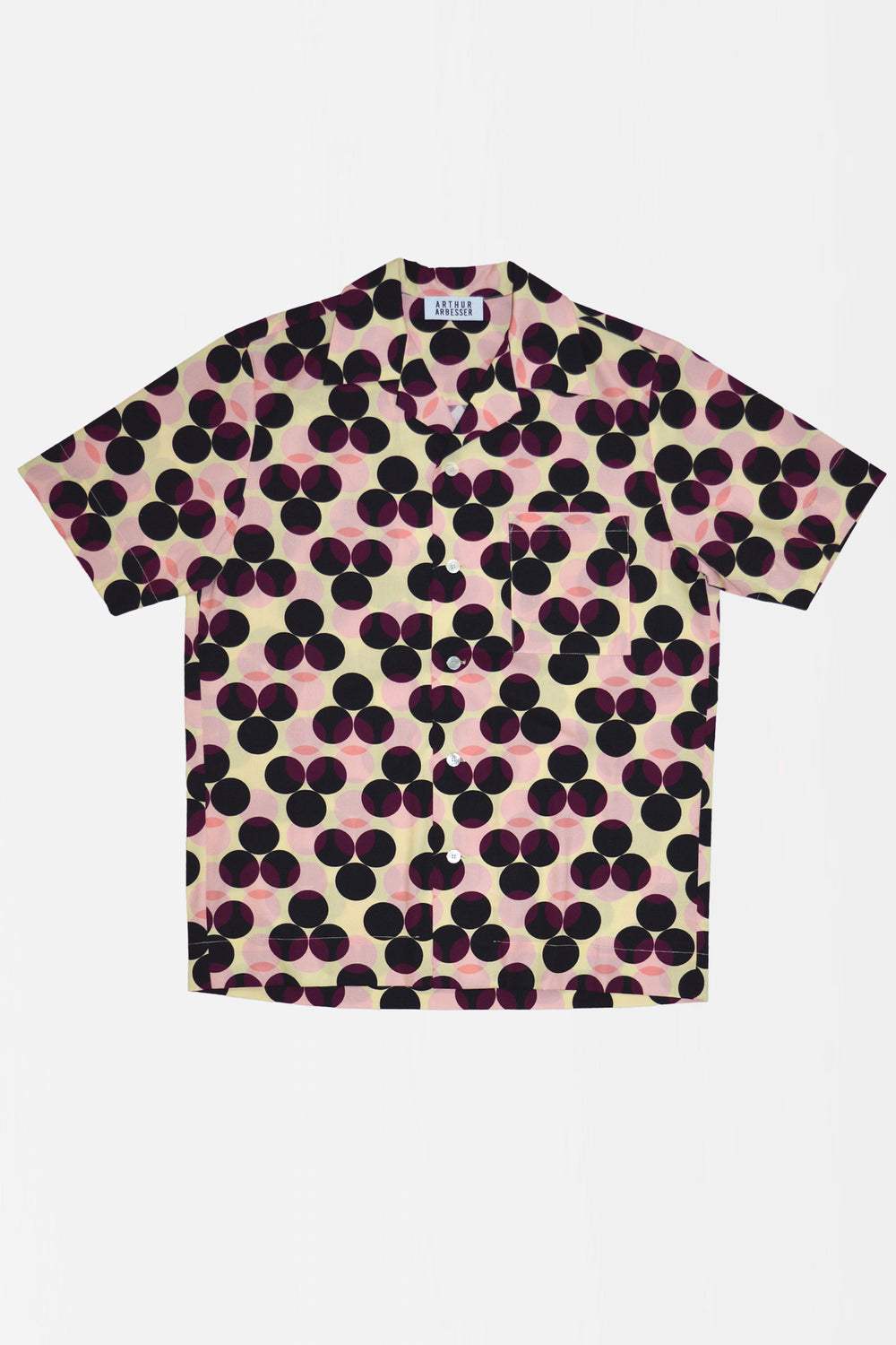 UNISEX CAMP COLLAR SHIRT