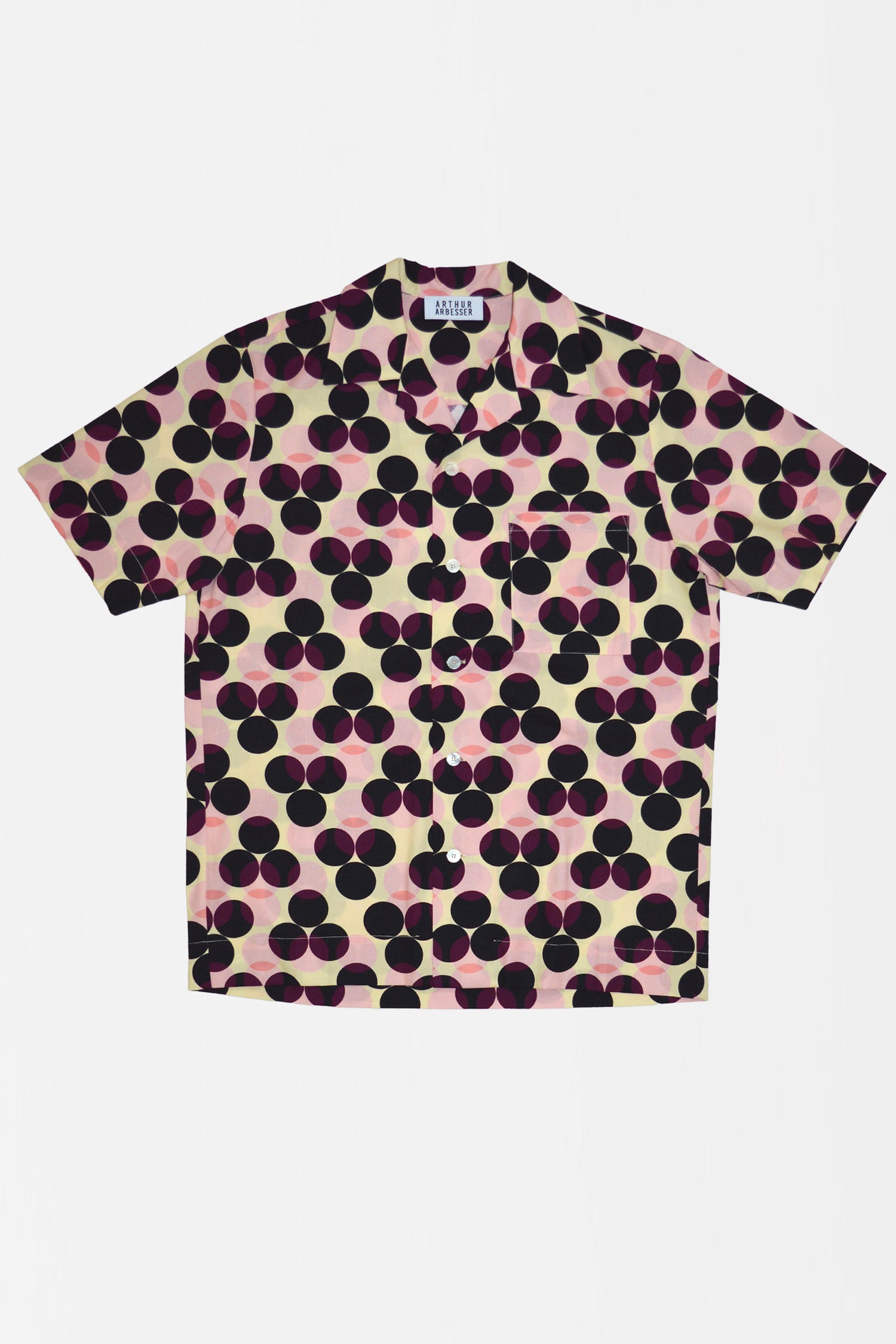 UNISEX CAMP COLLAR SHIRT