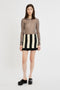 PRINTED MINI SKIRT