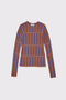 STRIPED PATCHWORK TOP
