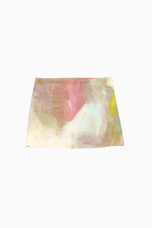 PRINTED MINI SKIRT