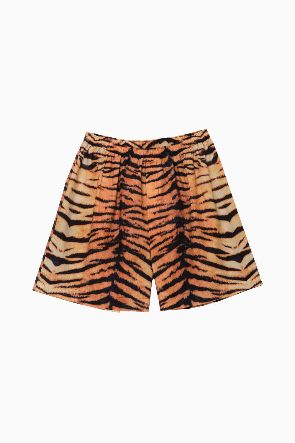 PRINTED COTTON SHORTS
