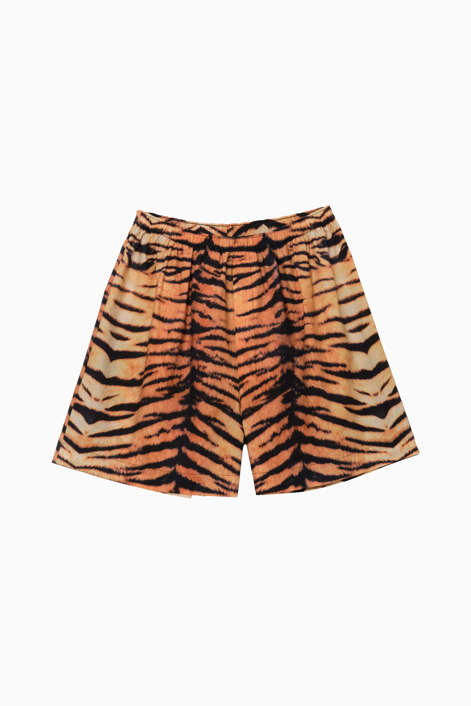 PRINTED COTTON SHORTS