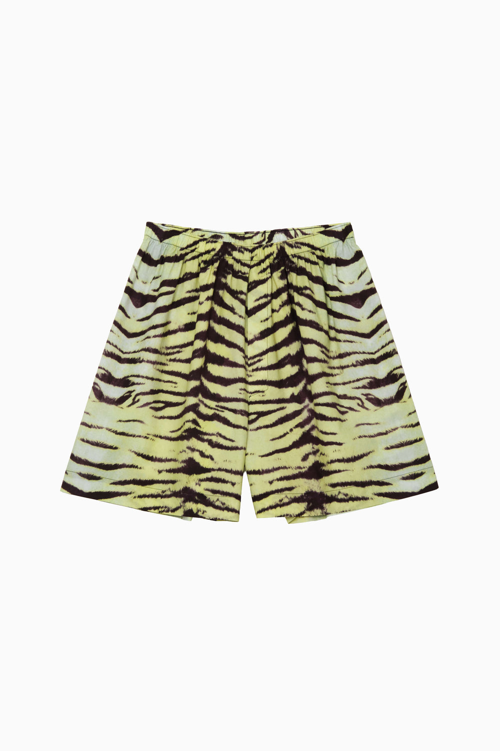 PRINTED COTTON SHORTS