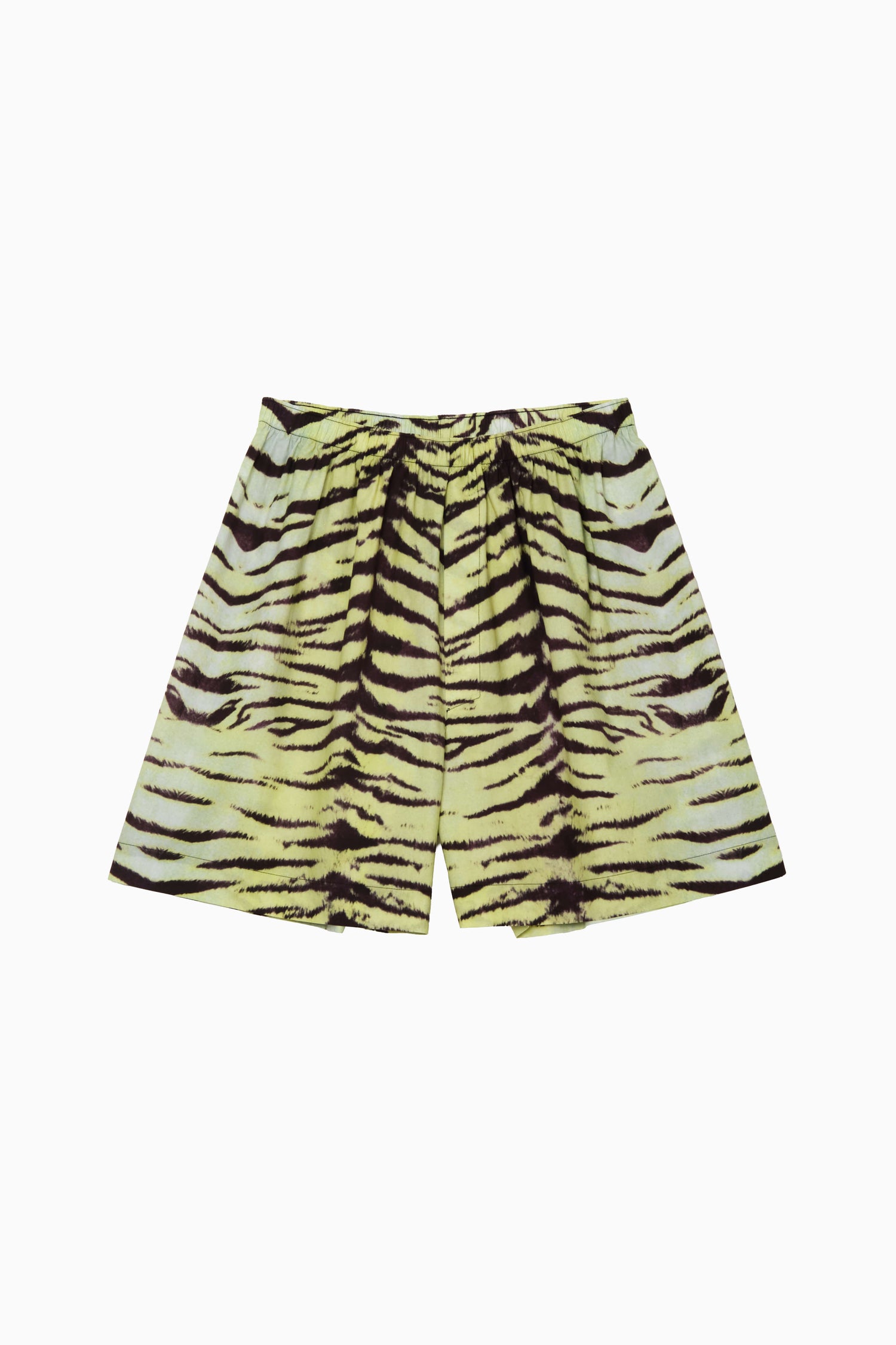 PRINTED COTTON SHORTS