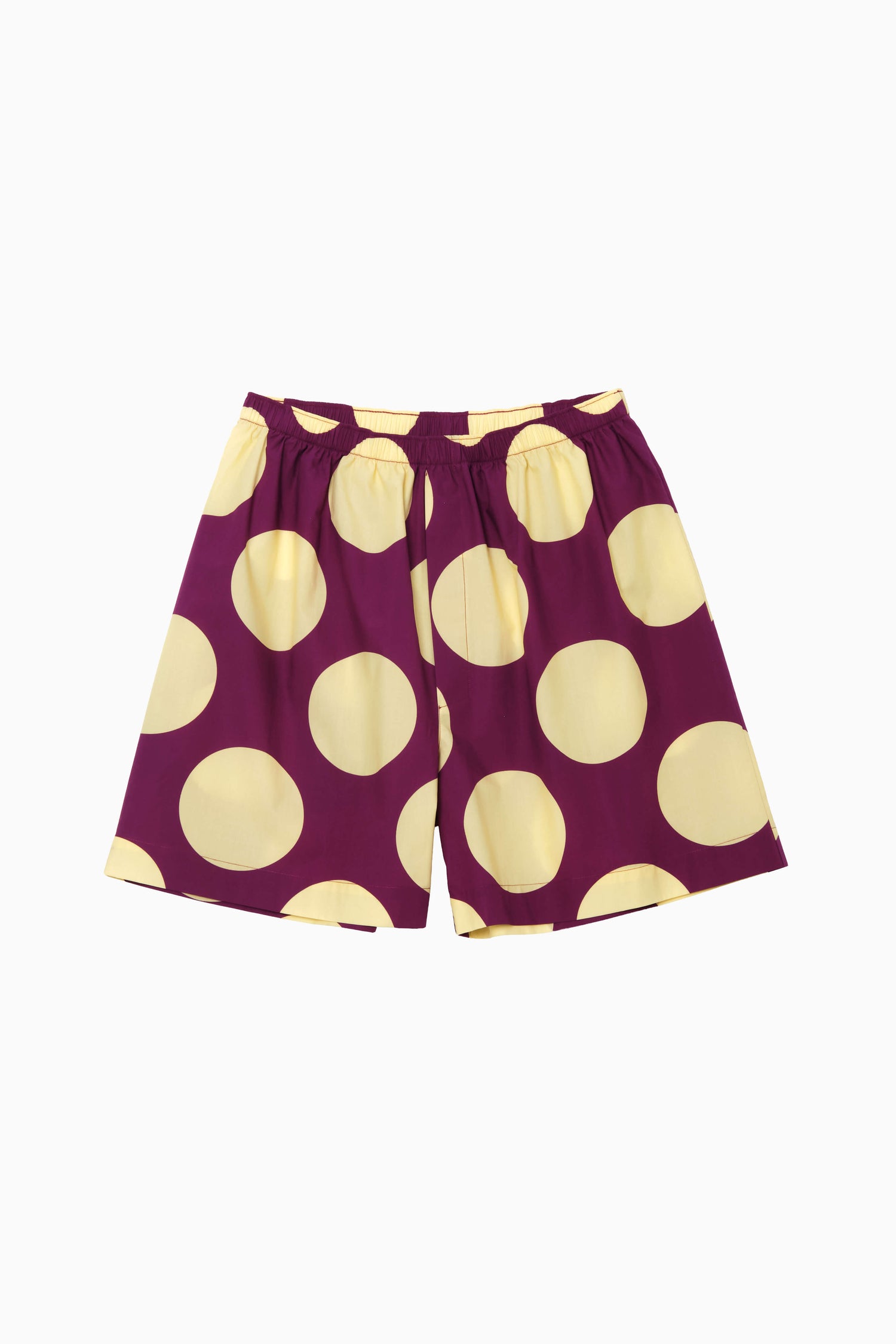 PRINTED COTTON SHORTS