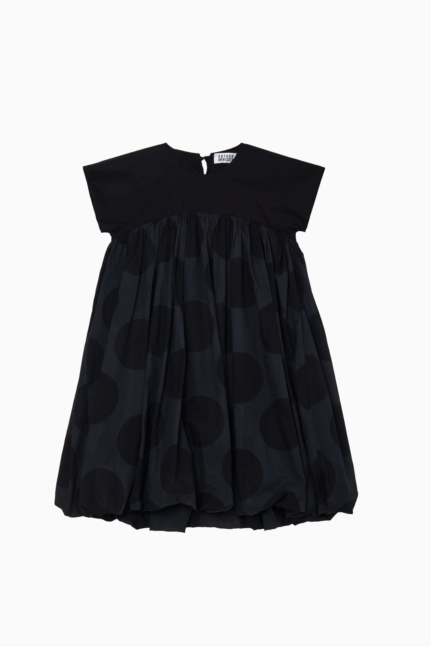 PRINTED BALLOON DRESS