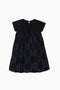 PRINTED BALLOON DRESS