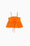 ROUCHED BANDEAU TOP