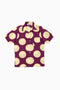 PRINTED CAMP COLLAR SHIRT