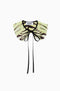 TIGER PRINT POPLIN ROUND COLLAR