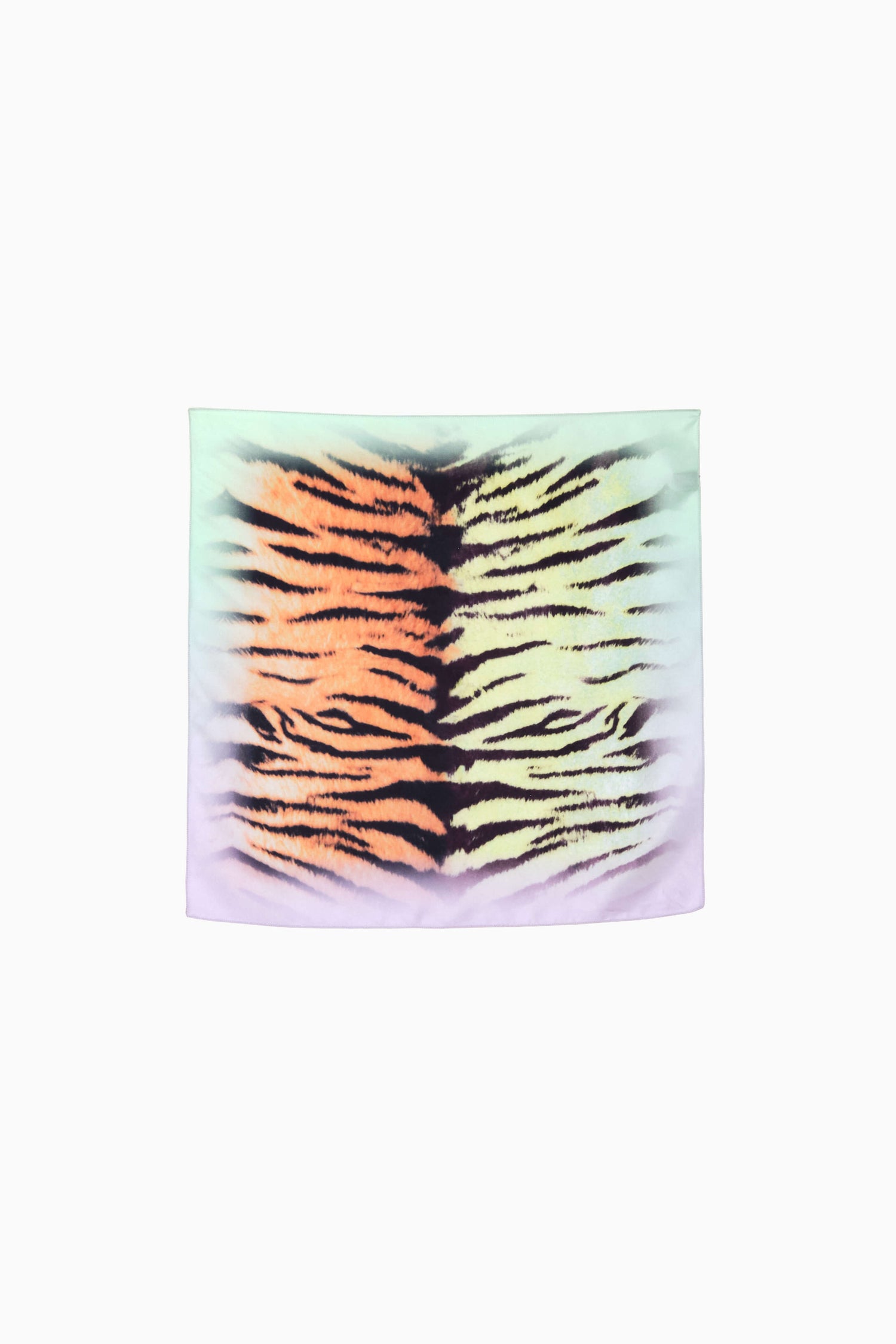 TIGER PRINT MINI FOULARD