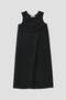 SLEEVELESS WOOL SHIFT DRESS