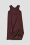 SLEEVELESS FLANNEL SHIFT DRESS