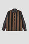 GARMENT-DYED STRIPED SHIRT