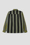 GARMENT-DYED STRIPED SHIRT