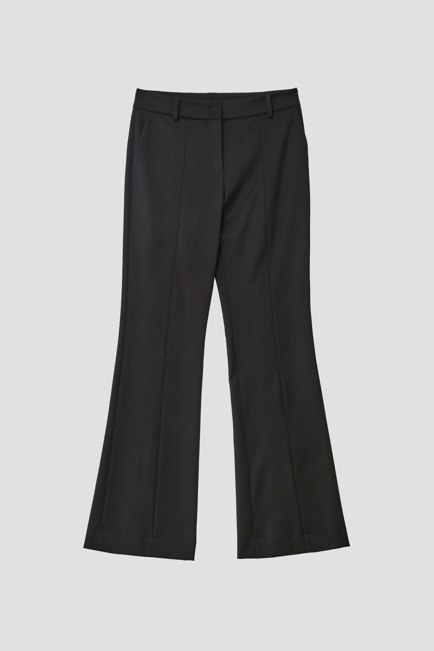 FLANNEL FLARED PANTS
