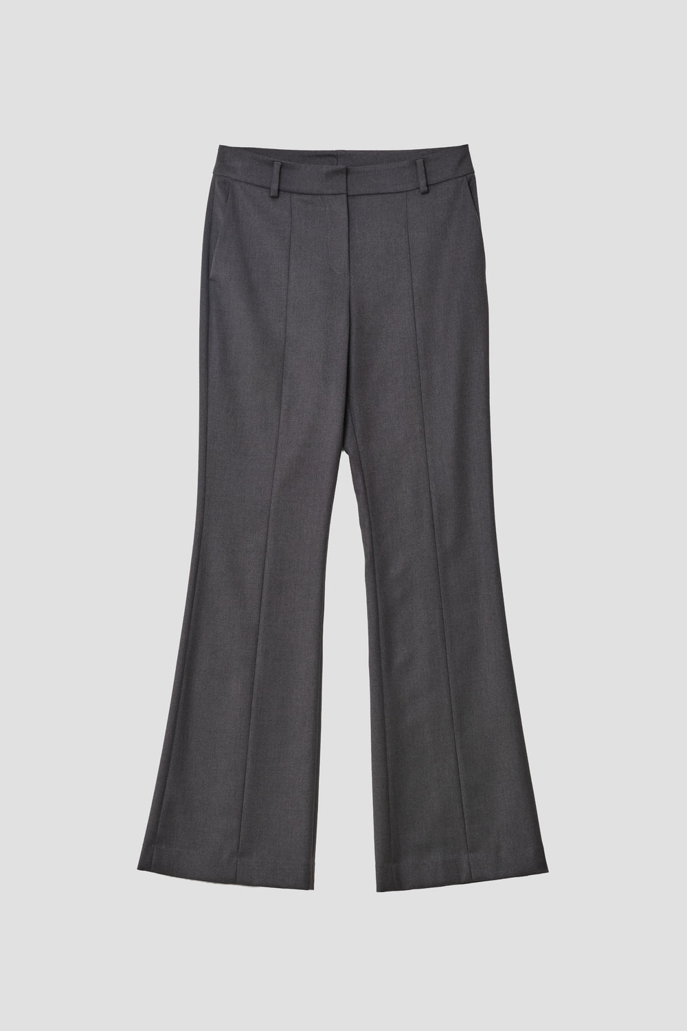 FLANNEL FLARED PANTS