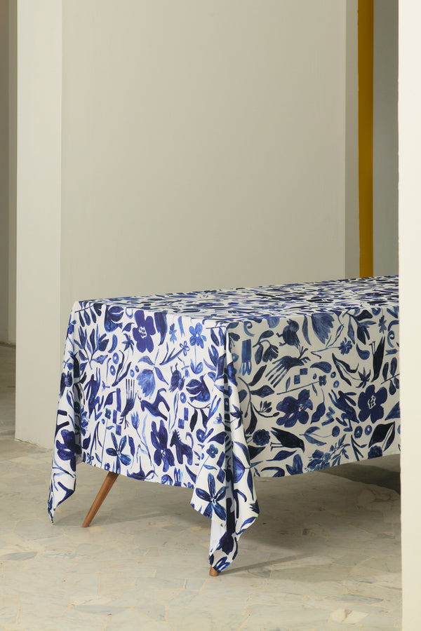 CERAMIC PRINT TABLECLOTH SPRING EDITION