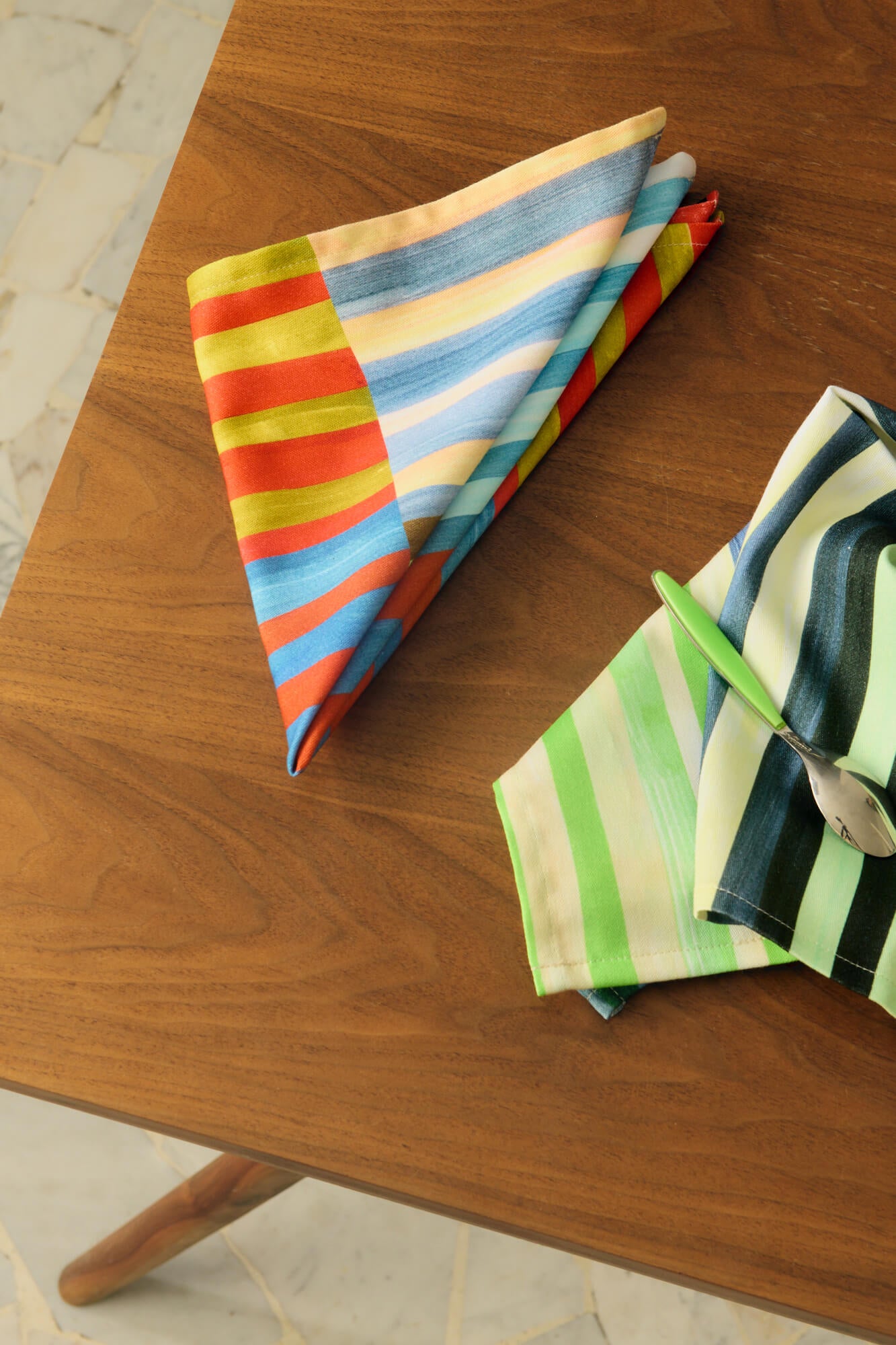 PATCHWORK STRIPES NAPKINS