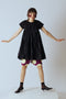 PRINTED BALLOON DRESS