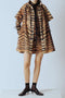 PRINTED COTTON SHIRT DRESS