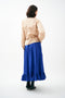 TAFFETA TIERED MAXI SKIRT