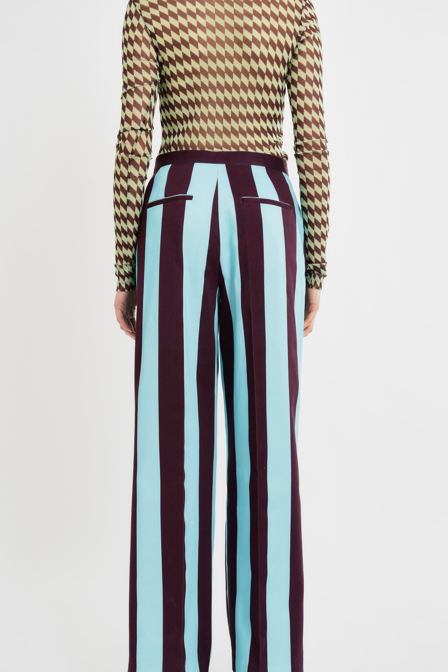 PRINTED DRILL TROUSERS
