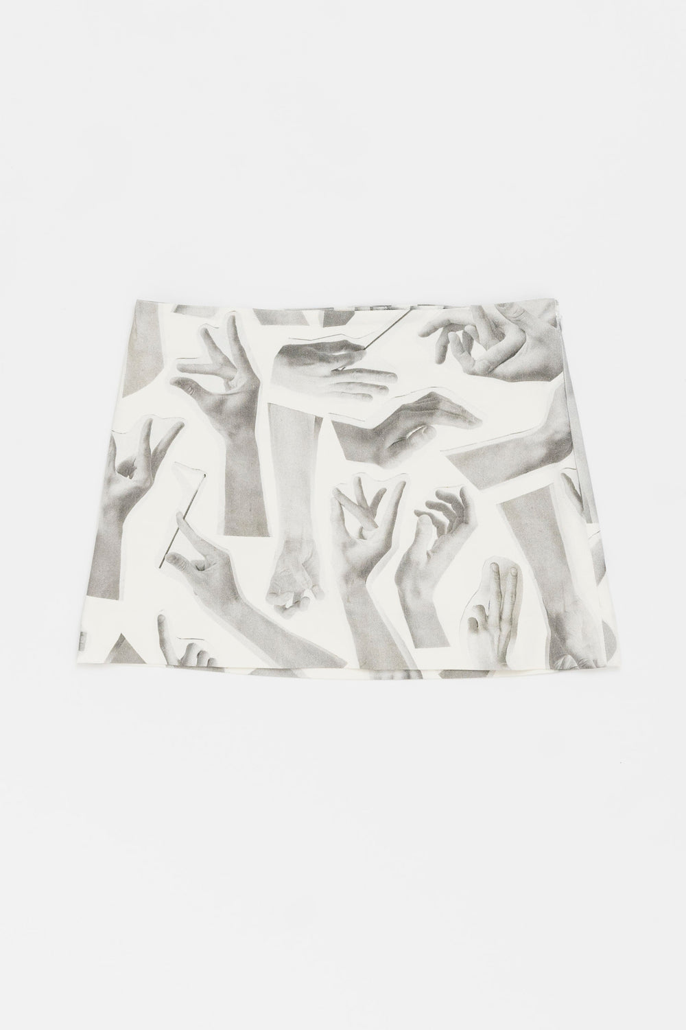 PRINTED MINI SKIRT