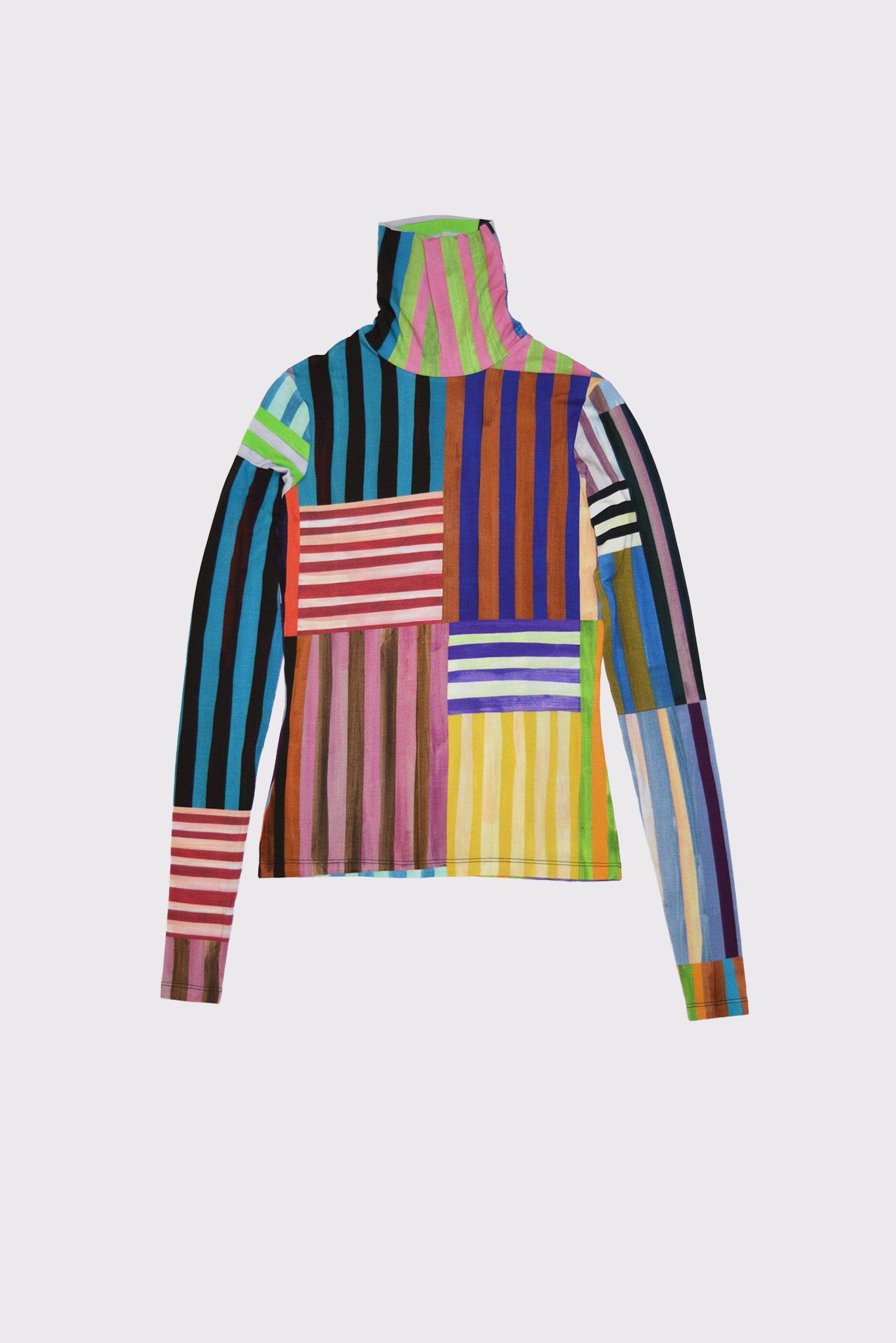 PRINTED TURTLENECK